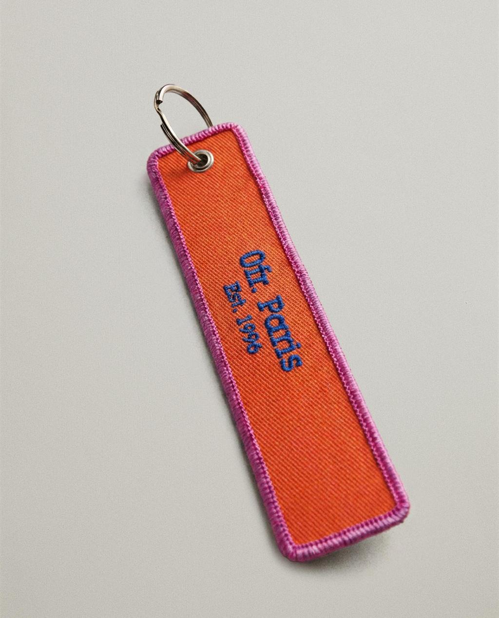 PORTE-CLÉS TEXTILE | 0FR. PARIS