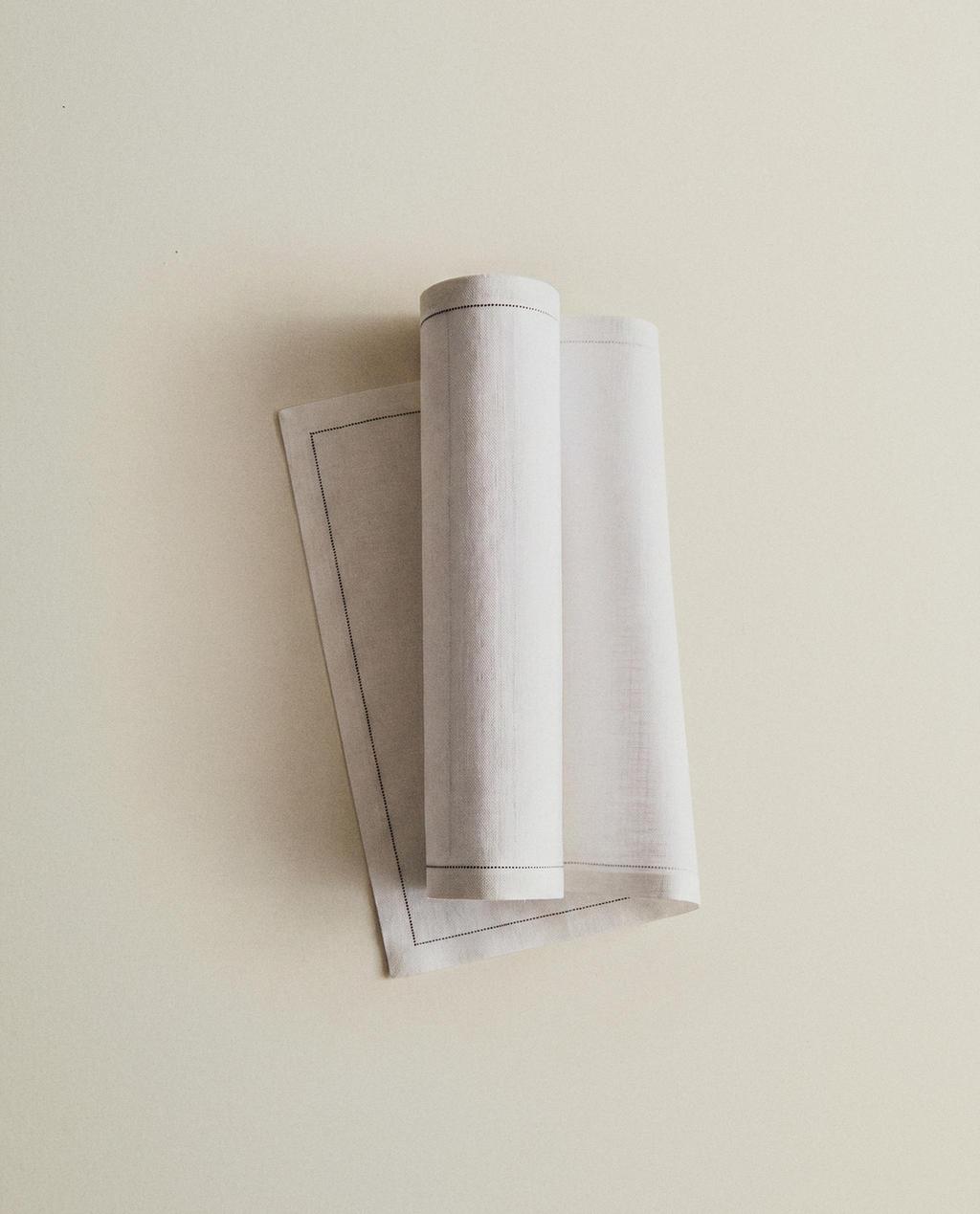 LOT SERVIETTES RÉUTILISABLES (LOT DE 20)