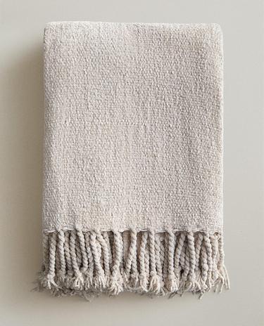 CHUNKY CHENILLE THROW