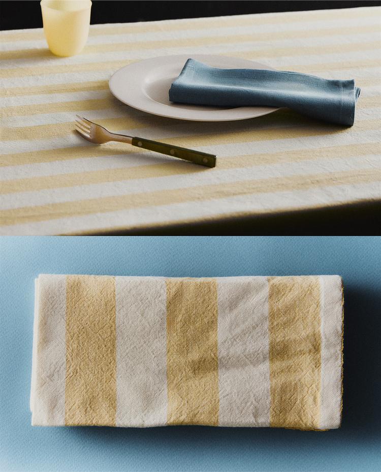 TEXTILE DE MASĂ ÎN DUNGI ȘI TACÂMURI