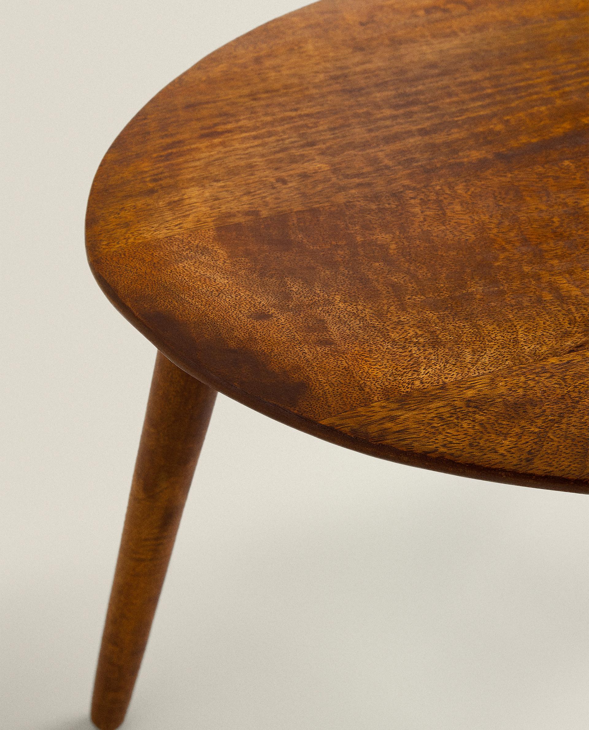 BEVELED WOODEN COFFEE TABLE | Zara Home United States of America