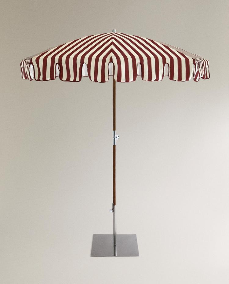 ASH UMBRELLA WITH CONTRAST PIPING