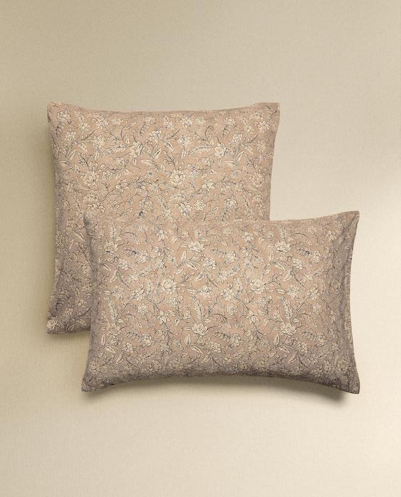 FUNDA ALMOHADA ESTAMPADO FLORAL