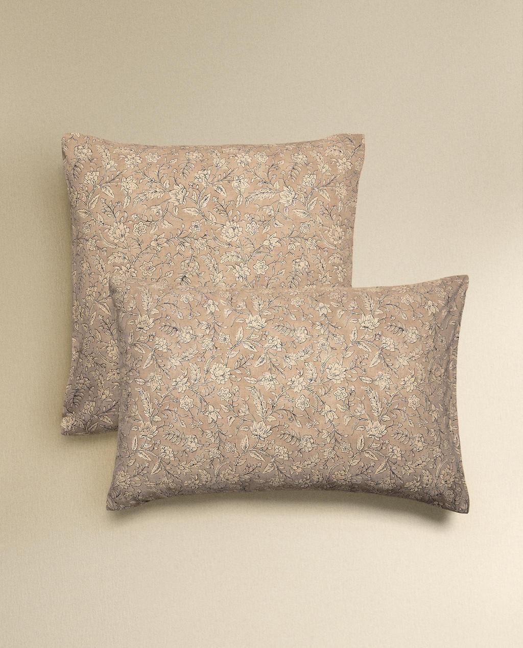 FUNDA ALMOHADA ESTAMPADO FLORAL