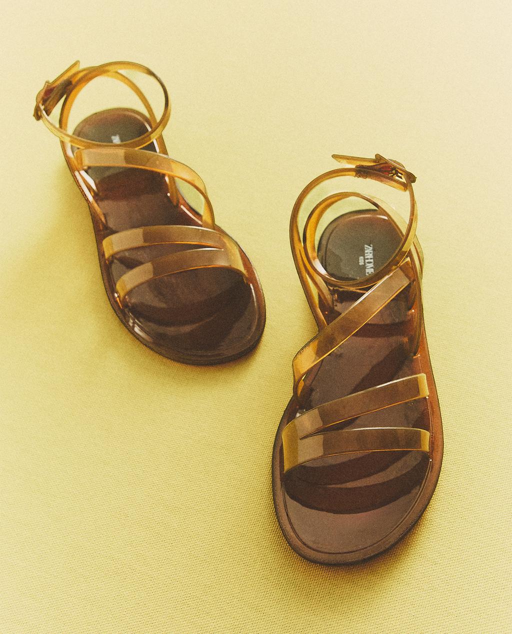 KIDS' STRAPPY JELLY SANDALS
