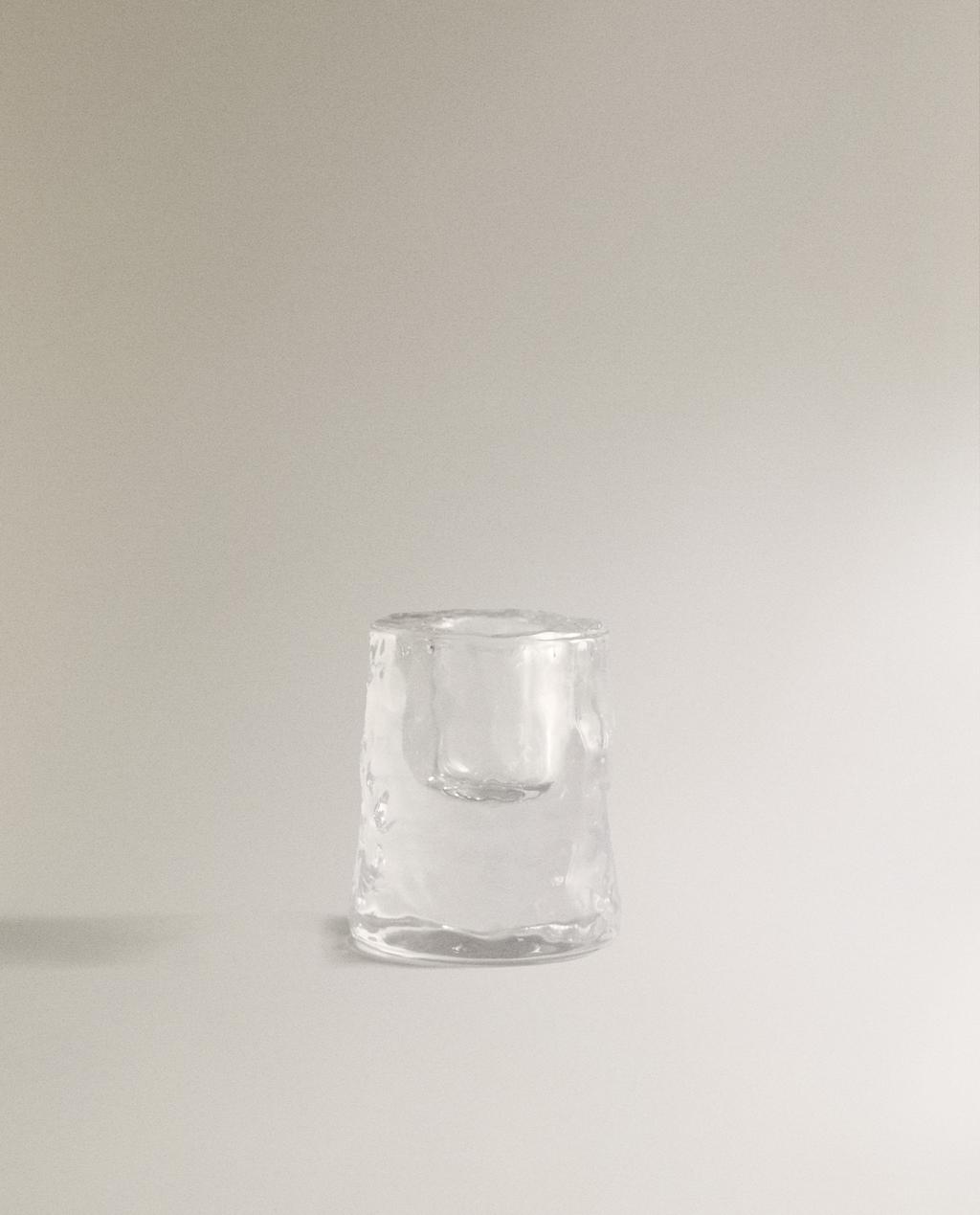 GLASS TEALIGHT HOLDER