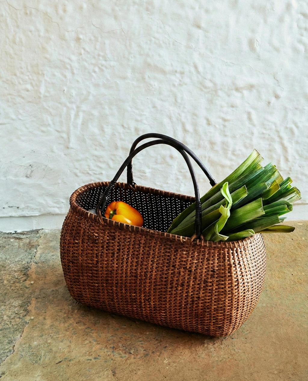 CESTA RATÁN Y BAMBÚ
