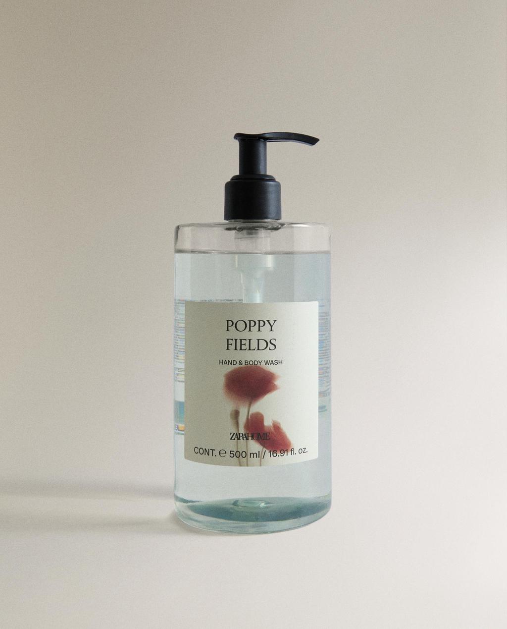 (500 ML) POPPY FIELDS LIQUID SOAP