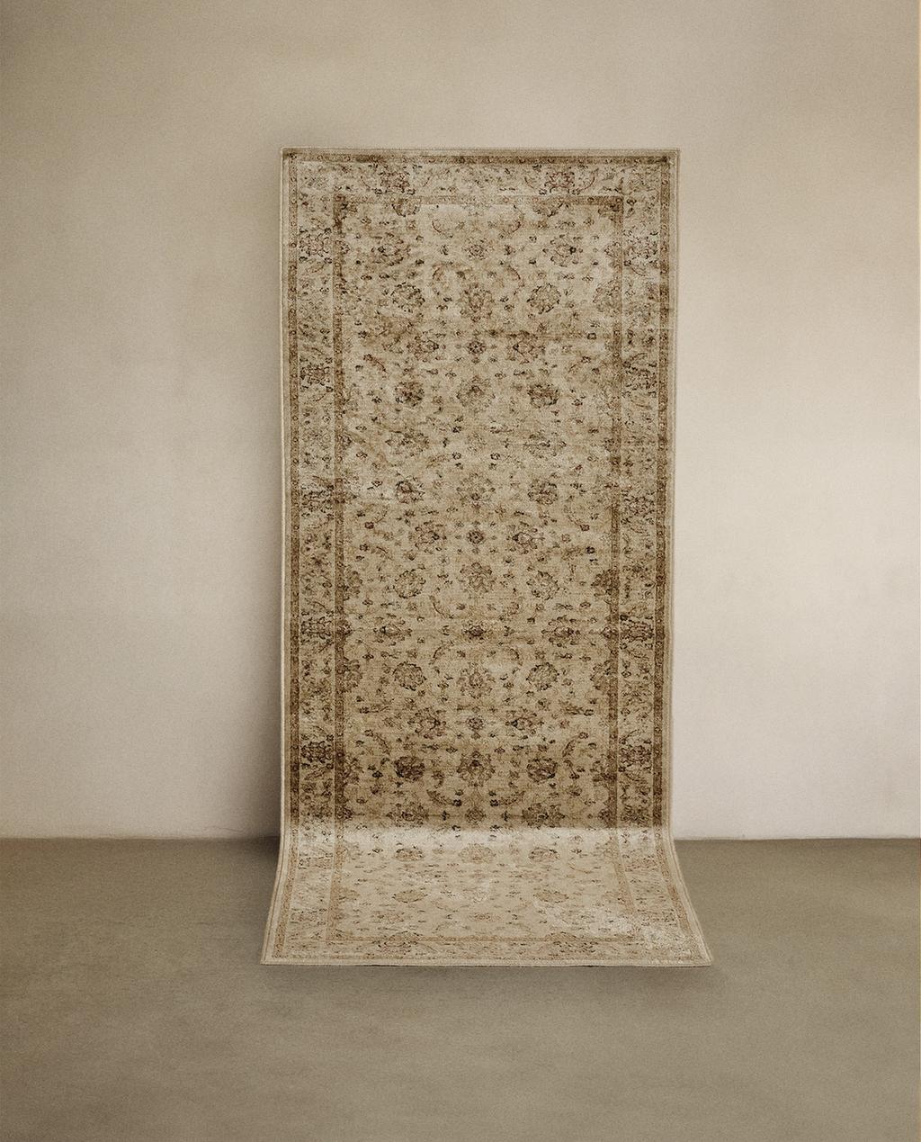 VINTAGE FLORAL RUNNER RUG
