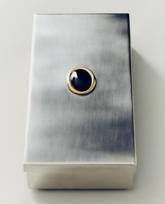 CAJA METAL PIEDRA