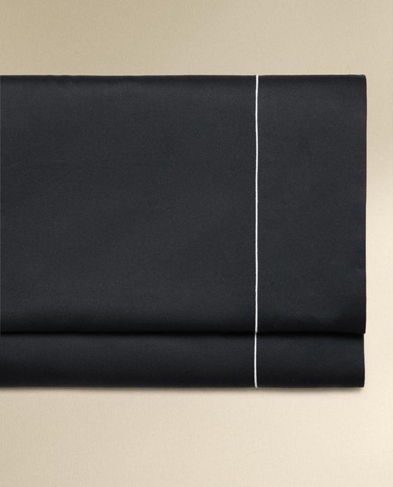 DRAP DE DESSUS SATIN FESTONNÉ (500 FILS)
