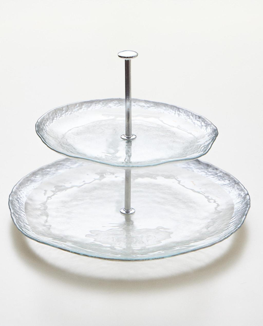 طبق تقديم بطابقين