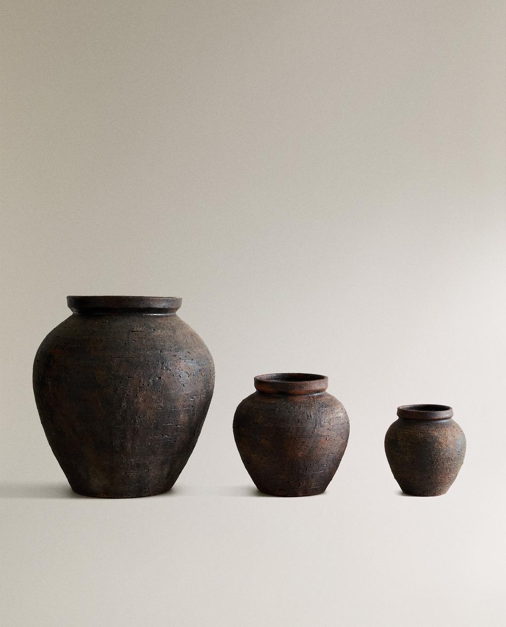 VASE CÉRAMIQUE TEXTURÉE