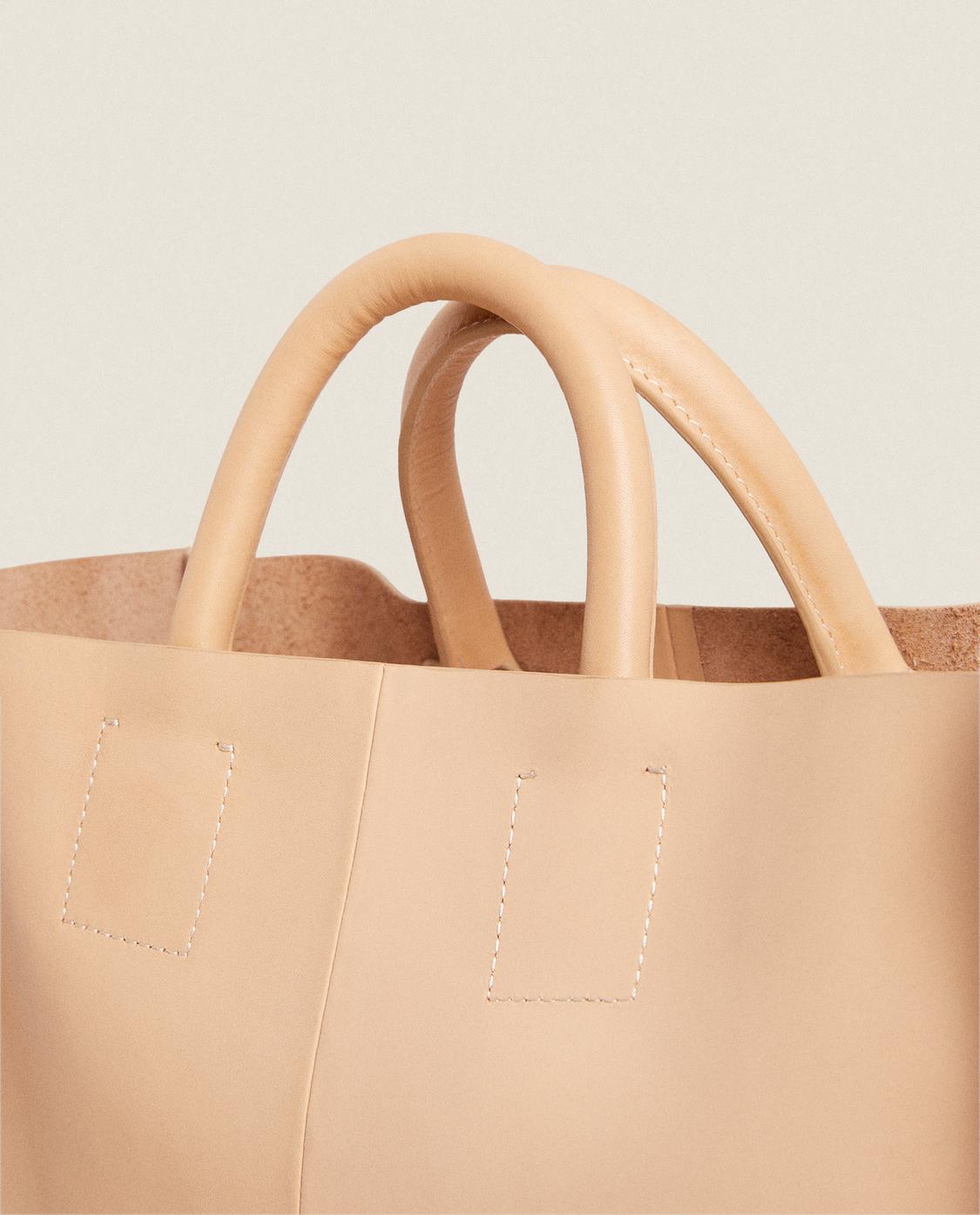 レザー ミニ トートバッグ | Zara Home 日本/Japan