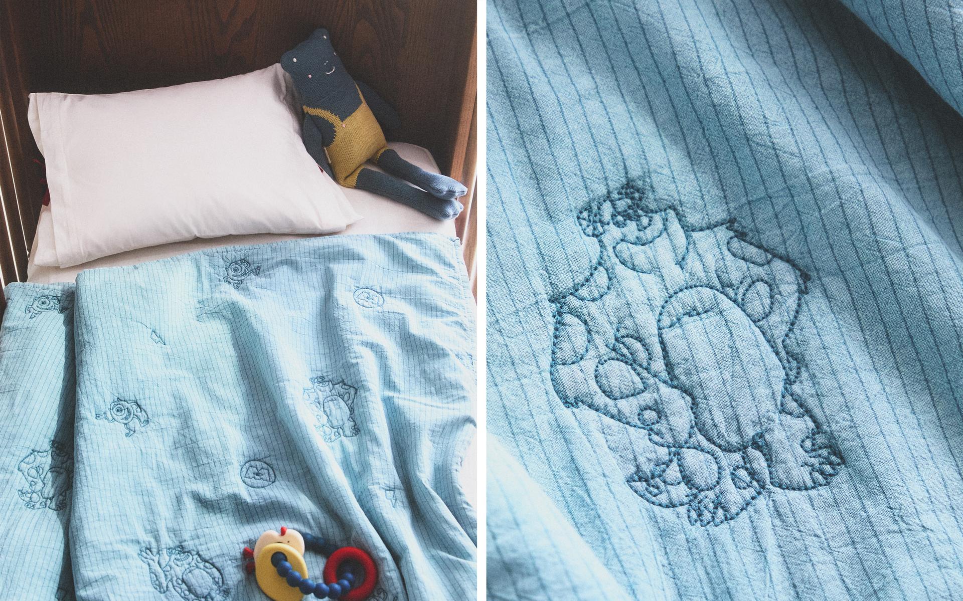 ÉDREDON ENFANT MONSTRES & CIE ©DISNEY/PIXAR