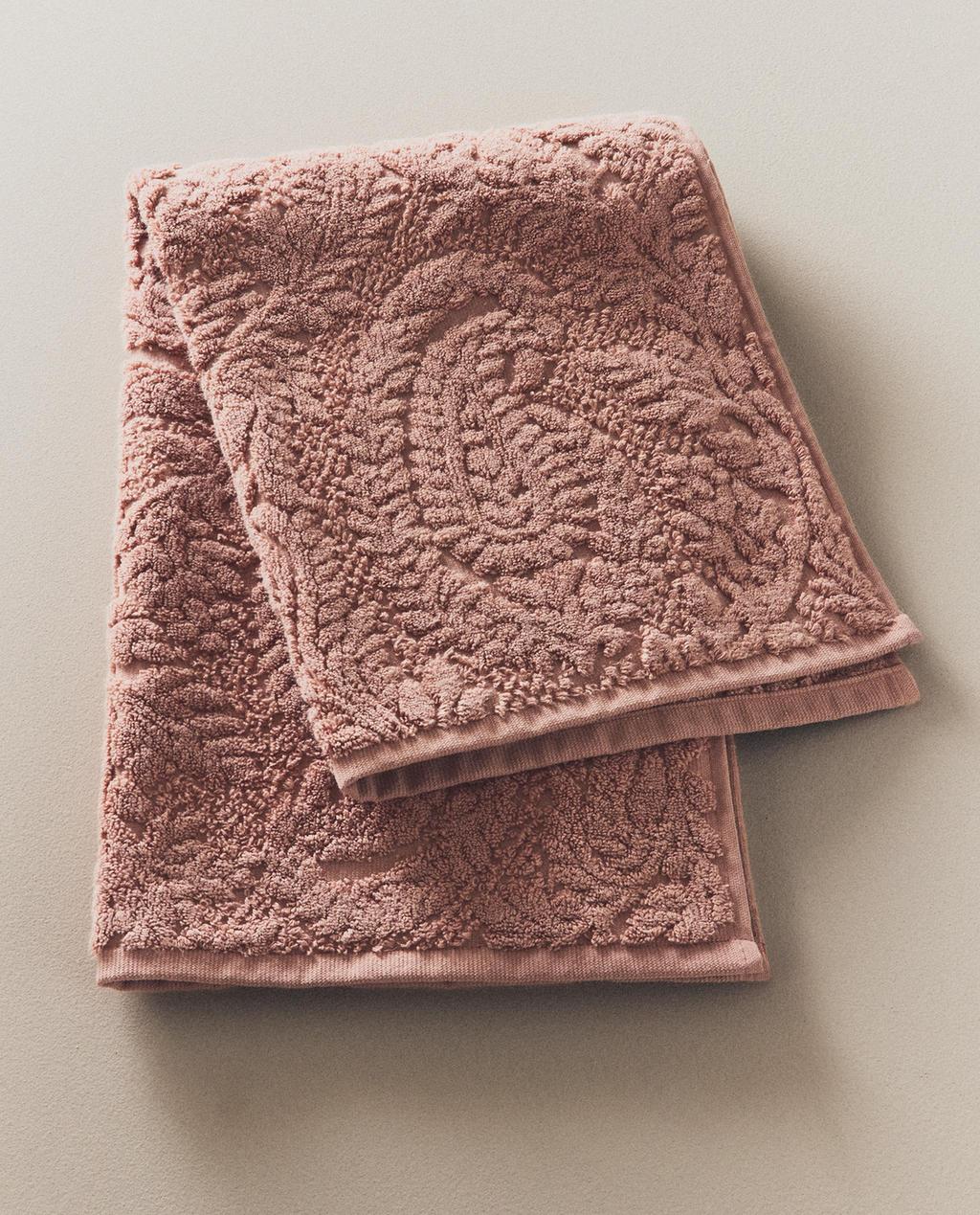 PAISLEY JACQUARD BATH MAT