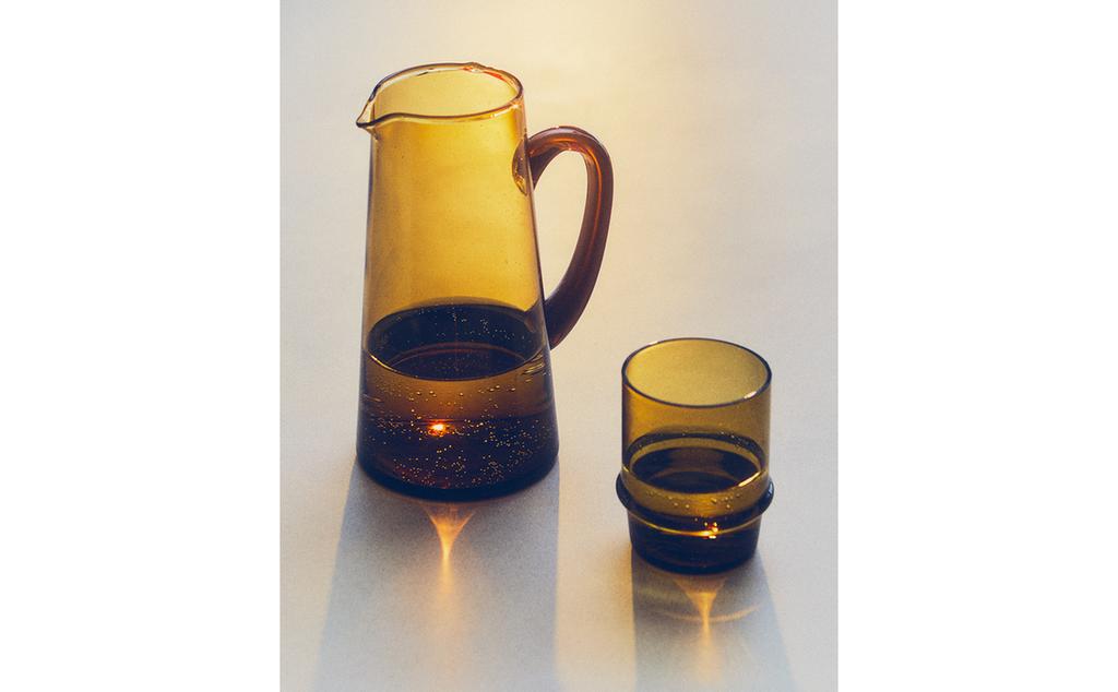BUBBLE-EFFECT GLASSWARE