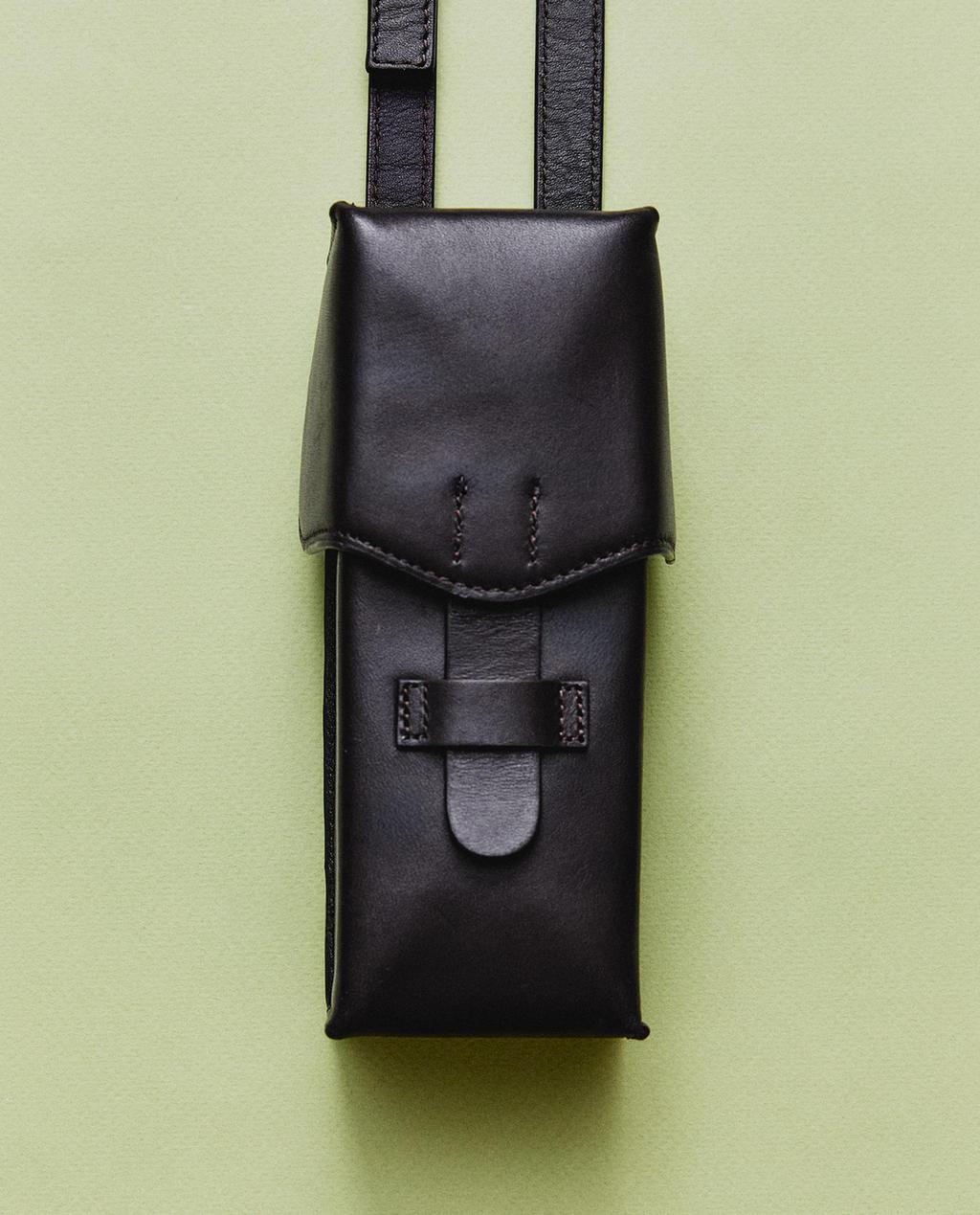 BOLSA PELE CÂMARA FOTOGRÁFICA LOMOMATIC