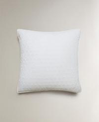 HOUSSE DE COUSSIN FLEURS BRODÉES