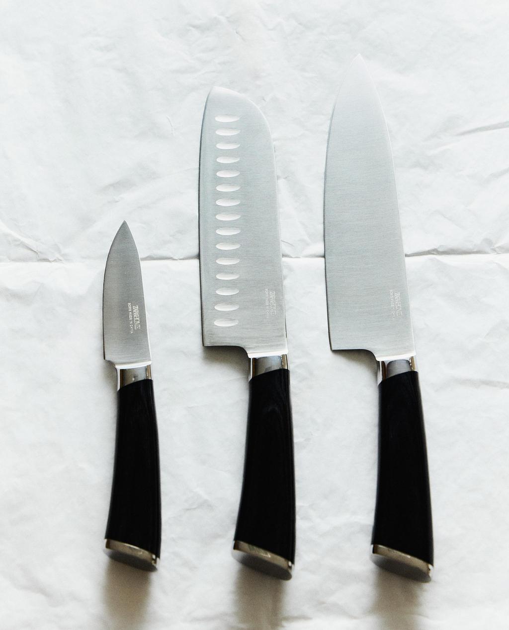 SET OF STEEL KNIVES (SET OF 3)