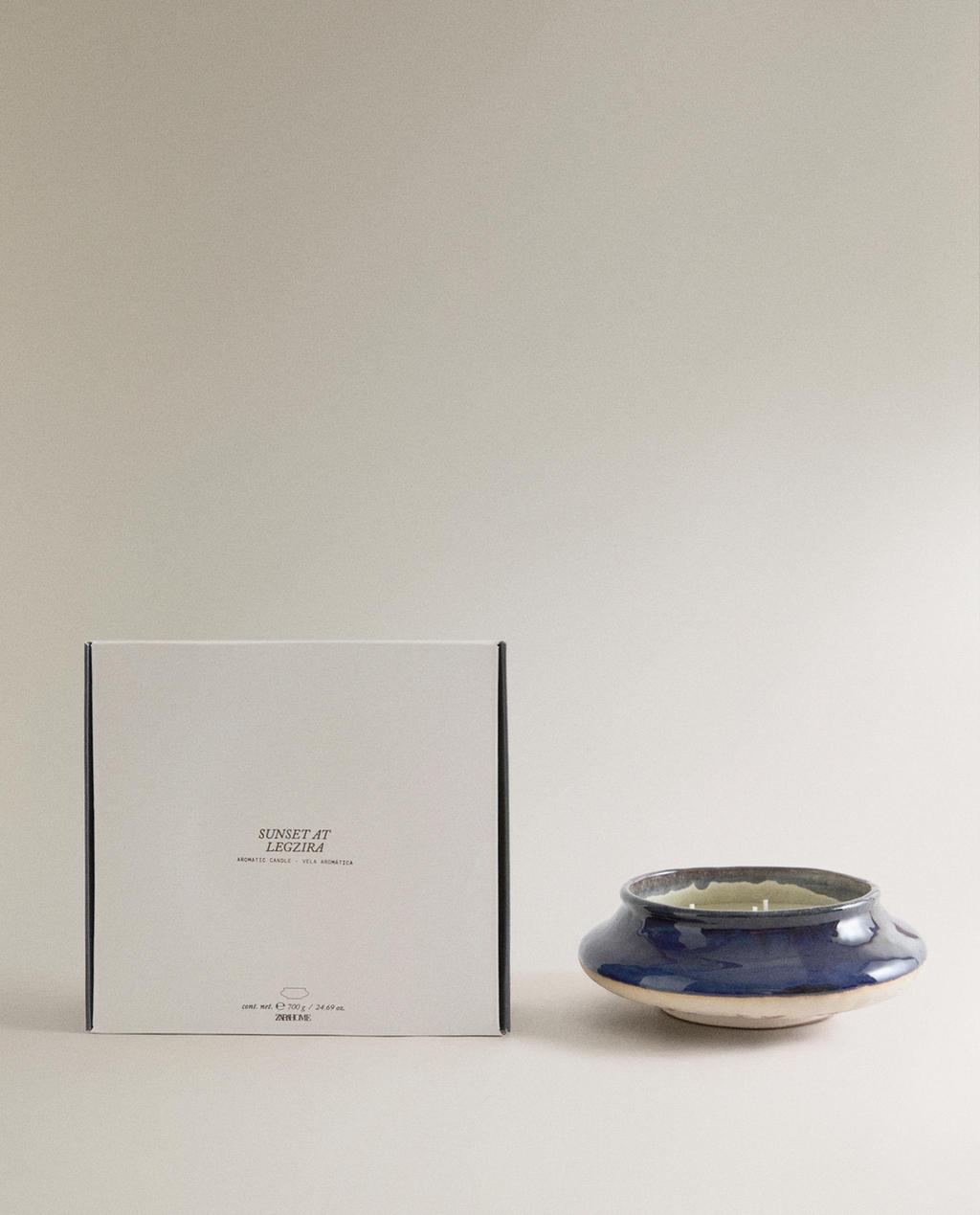 (700 G) SUNSET AT LEGZIRA SCENTED CANDLE