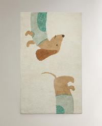 ALFOMBRA INFANTIL ALGODÓN PERRO