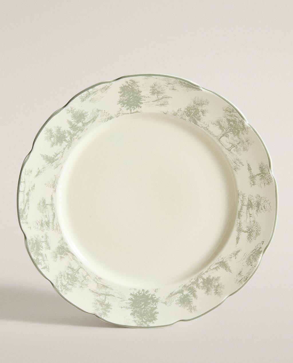 TOILE PORCELAIN DINNER PLATE