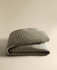 FUNDA DE DUVET ALGODÓN PERCAL RAYAS (300 HILOS)