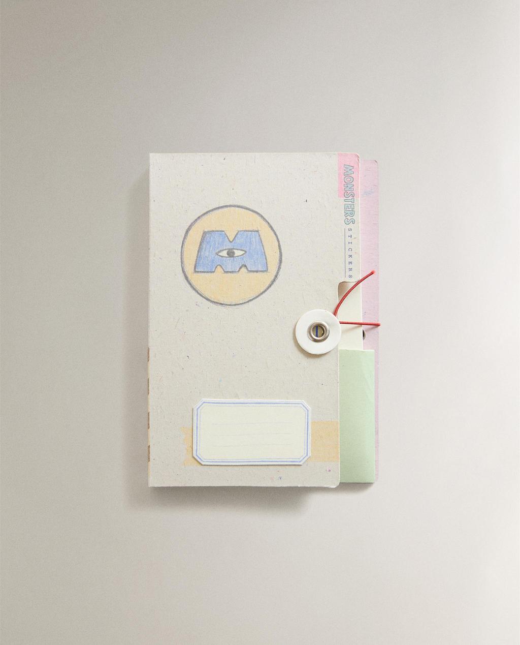CARPETA PEGATINAS INFANTIL MONSTRUOS, S.A. ©DISNEY/PIXAR