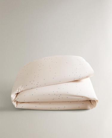 KIDS' STARS COTTON DUVET COVER
