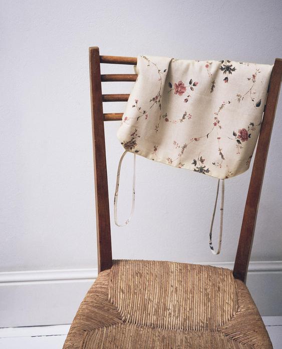 FLORAL PRINT LINEN AND COTTON TOP | KATHARINE POLE