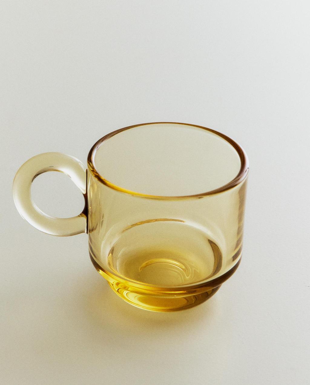SMALL GLASS MUG