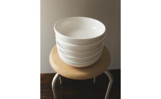 STONEWARE SOUP PLATE