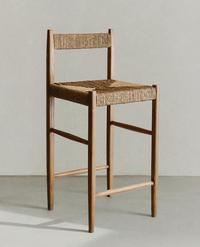 ASH WOOD BAR STOOL