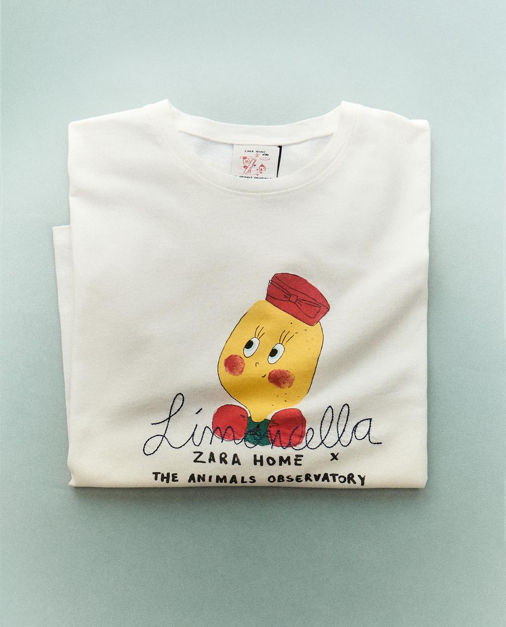 CAMISETA LIMONCELLA X THE ANIMALS OBSERVATORY