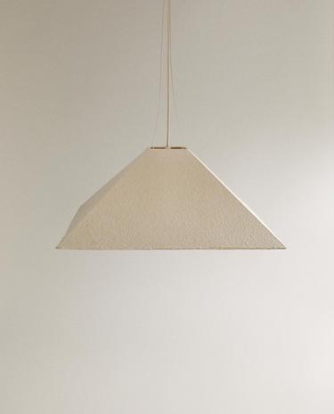 GEOMETRISCHE PAPIER-DECKENLAMPE