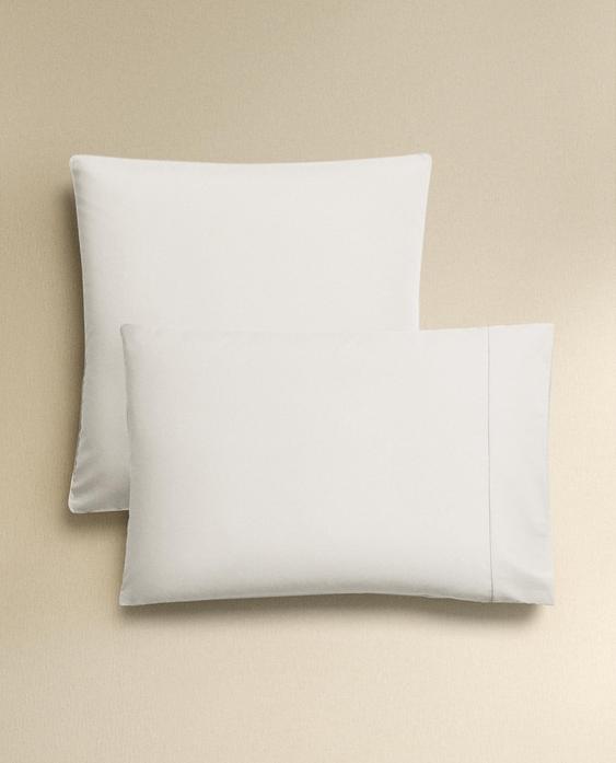 FUNDA ALMOHADA ALGODÓN PERCAL (300 HILOS)