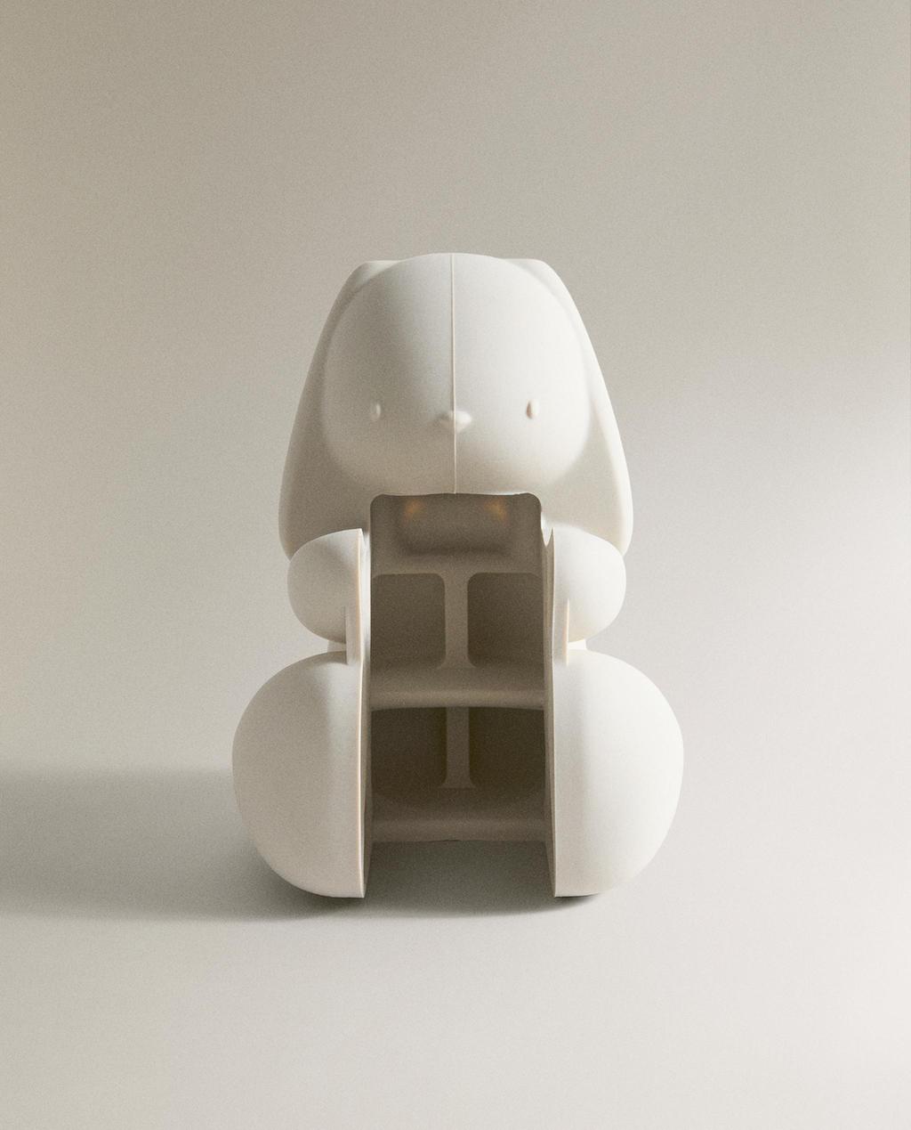 BUTOIR DE PORTE ENFANT LAPIN
