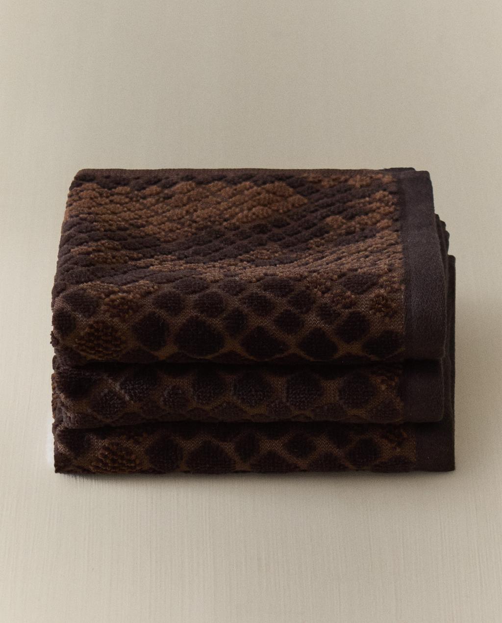 PACK TOALLAS TOCADOR VELOUR ANIMAL PRINT (PACK DE 3)