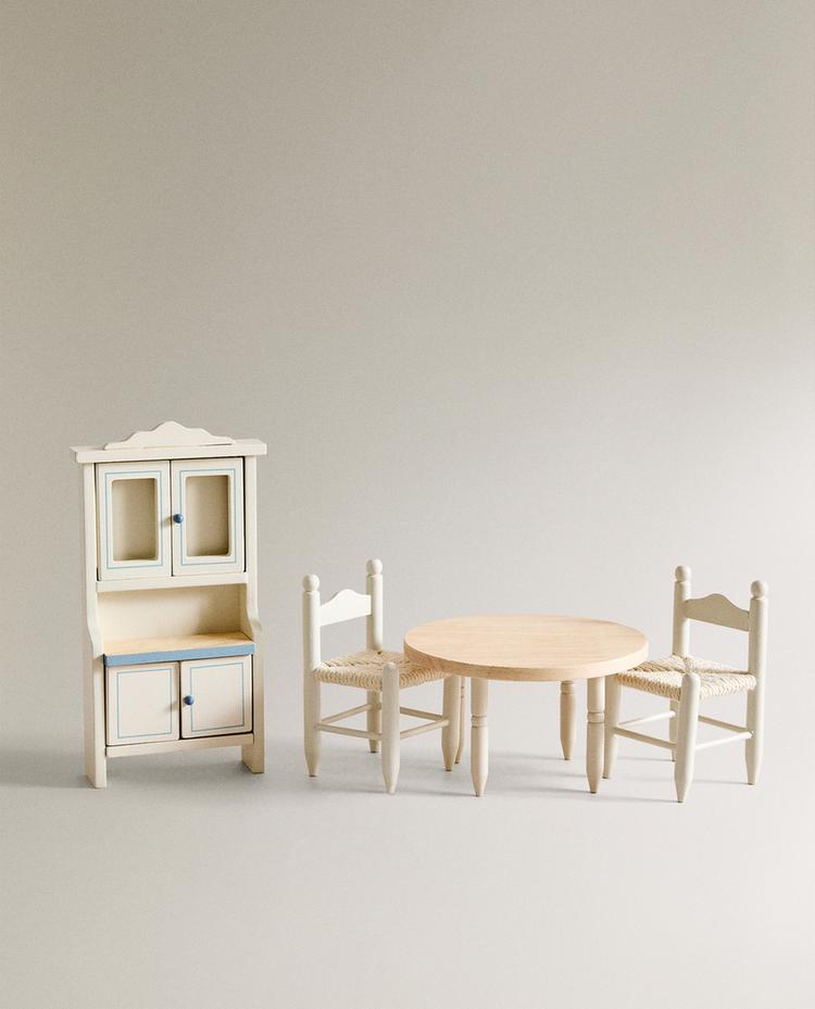 인형 집 다이닝룸 아동용 장난감 세트 인형 집 다이닝룸 아동용 장난감 세트