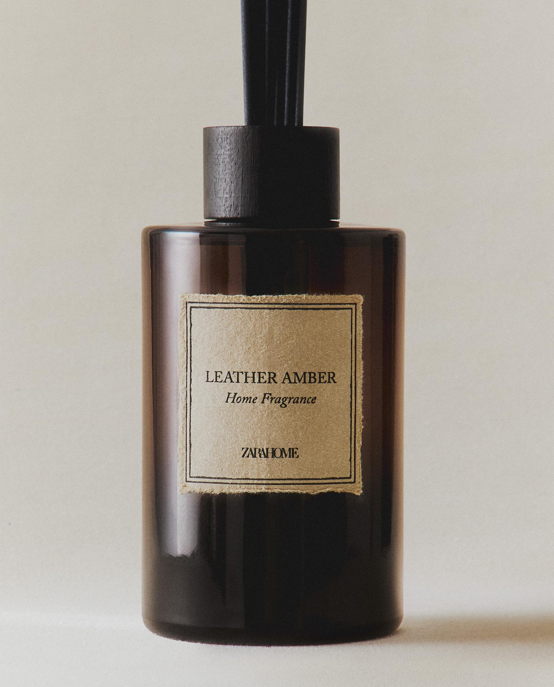 (500 ML) LEATHER AMBER REED DIFFUSERS