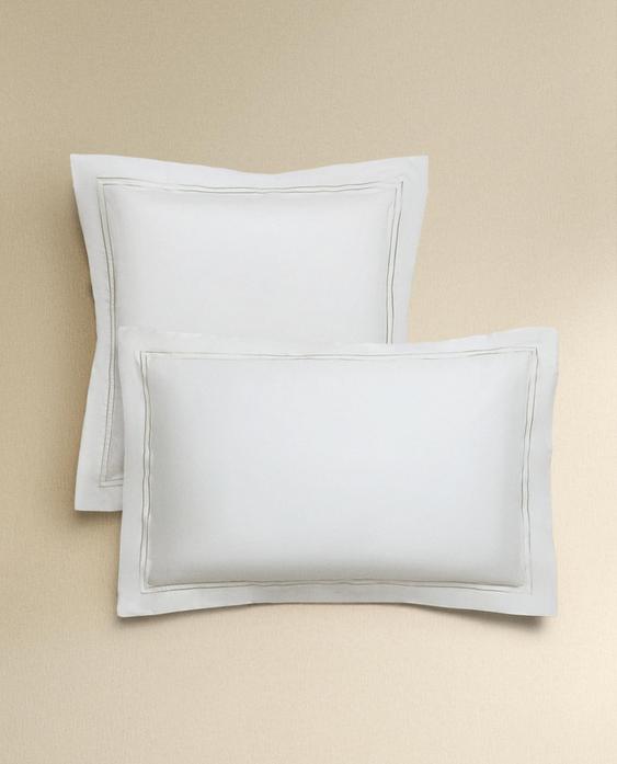TAIE D’OREILLER DOUBLE FESTON