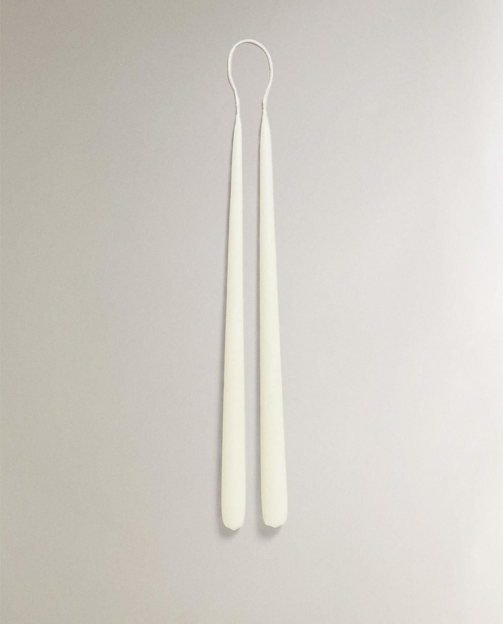 BOUGIE DÉCORATIVE LONGUE (LOT DE 2)