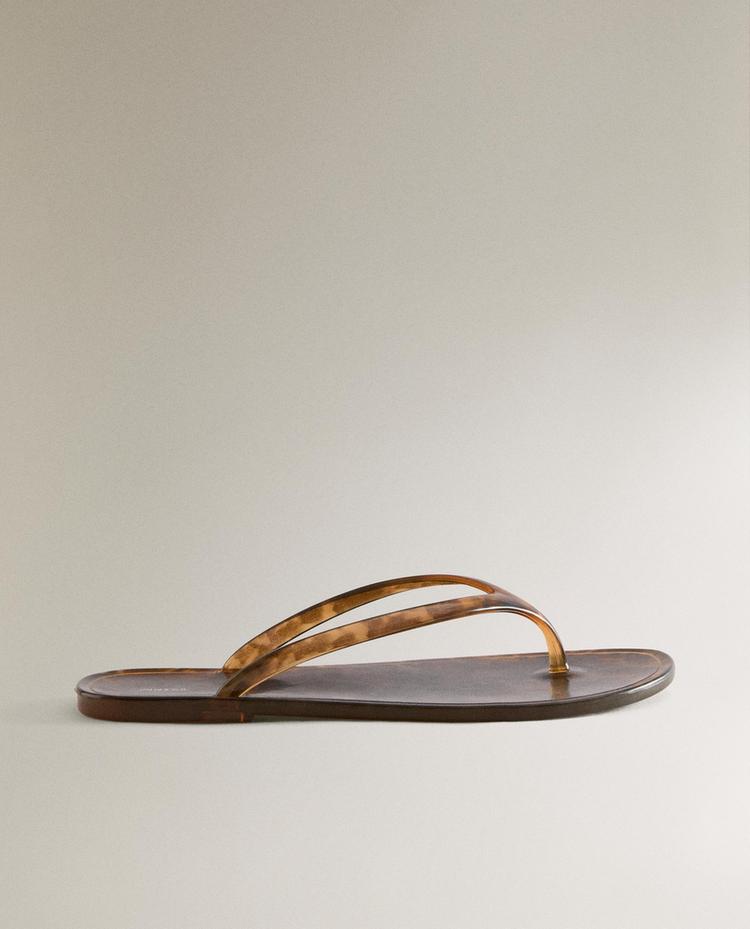 FLAT JELLY SANDALS