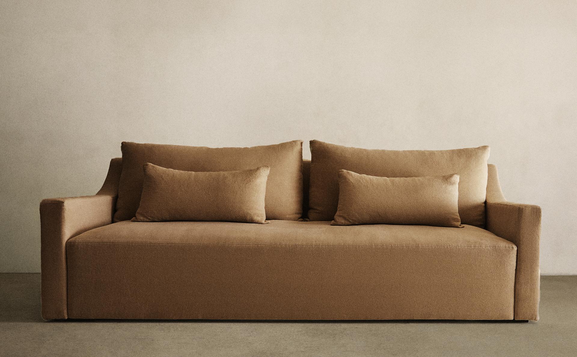 WASHED LINEN COUCH