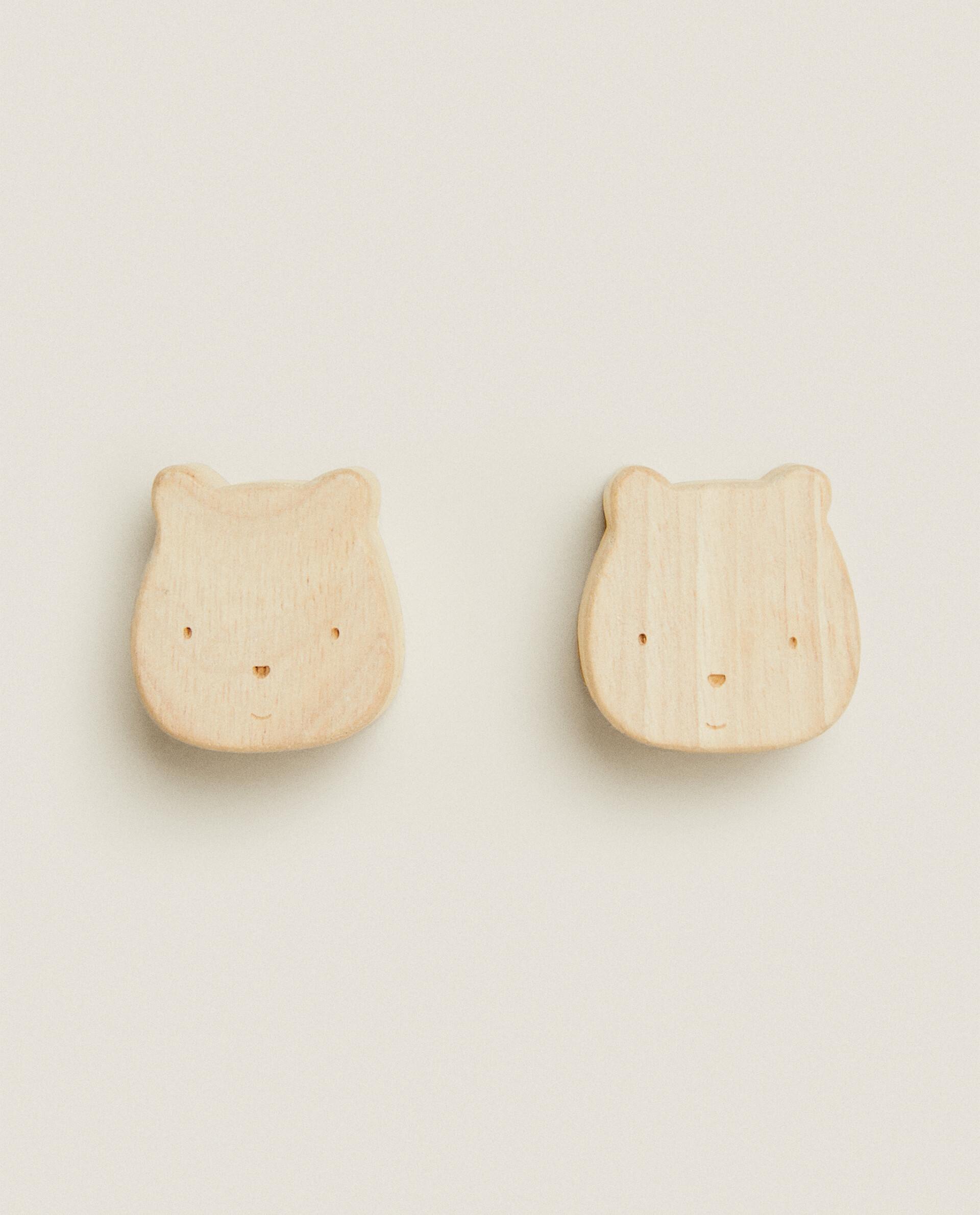 طقم مقابض للأطفال بدببة (طقم 2 قطعة) طقم مقابض للأطفال بدببة (طقم 2 قطعة)