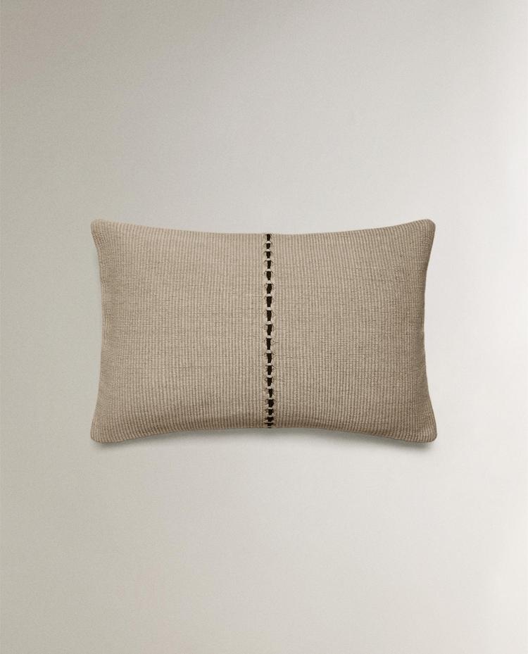 WOVEN CUSHION COVER