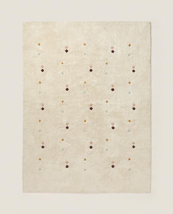 KIDS' MULTICOLOURED EMBROIDERED DIAMOND RUG KIDS' MULTICOLOURED EMBROIDERED DIAMOND RUG