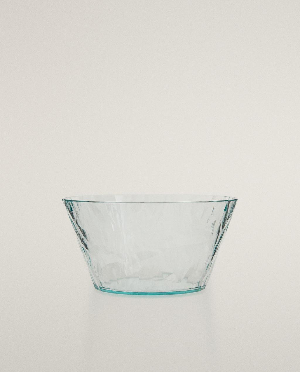DIAMOND-EFFECT ACRYLIC BOWL
