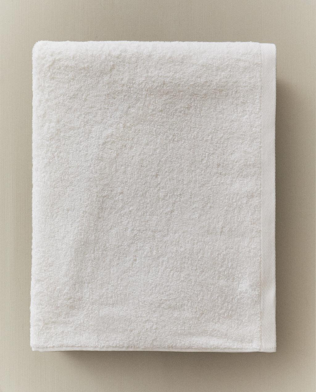 TOALLA BAÑO ALGODÓN RIZO LISA (500 GXM²)